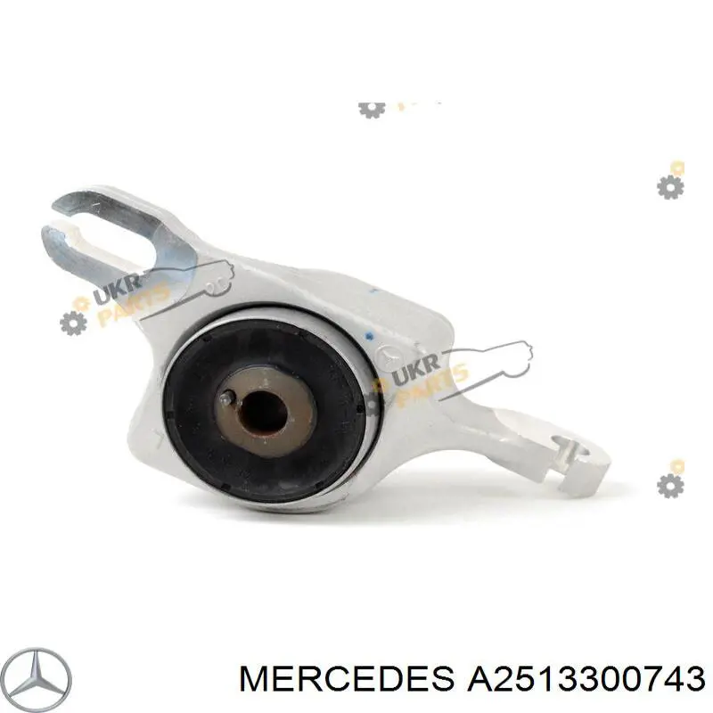 A2513300743 Mercedes silentblock de suspensión delantero inferior