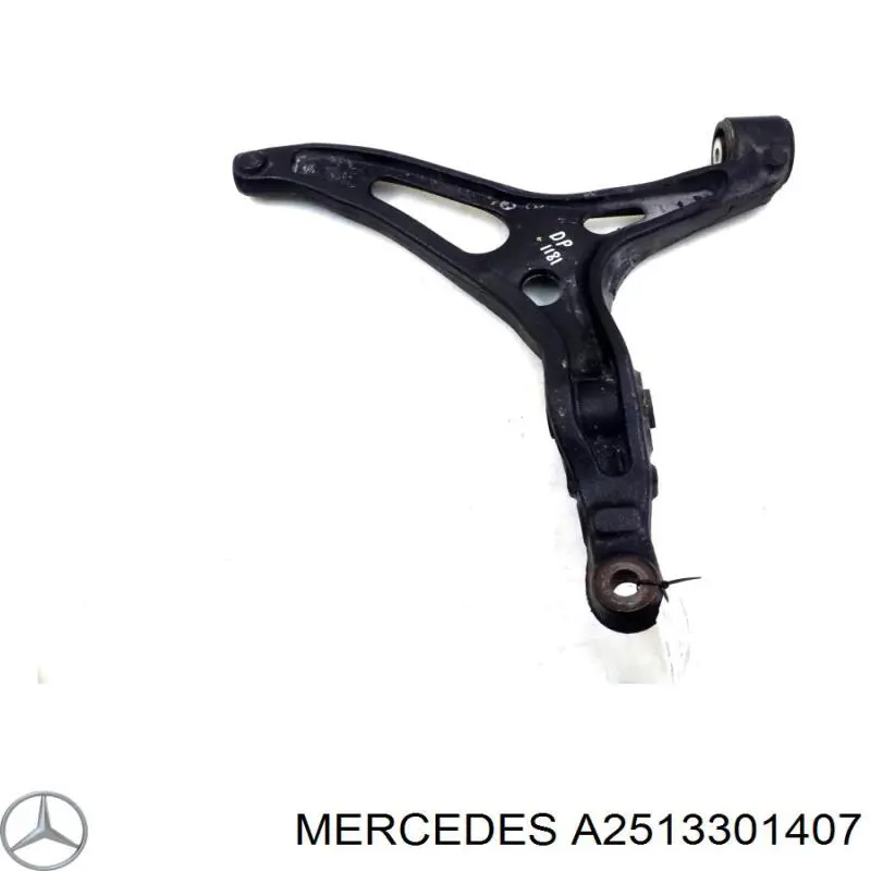  Barra oscilante, suspensión de ruedas delantera, inferior derecha para Mercedes R W251