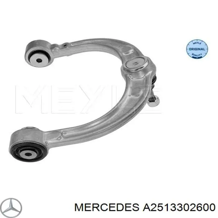 A2513302600 Mercedes barra oscilante, suspensión de ruedas delantera, superior derecha