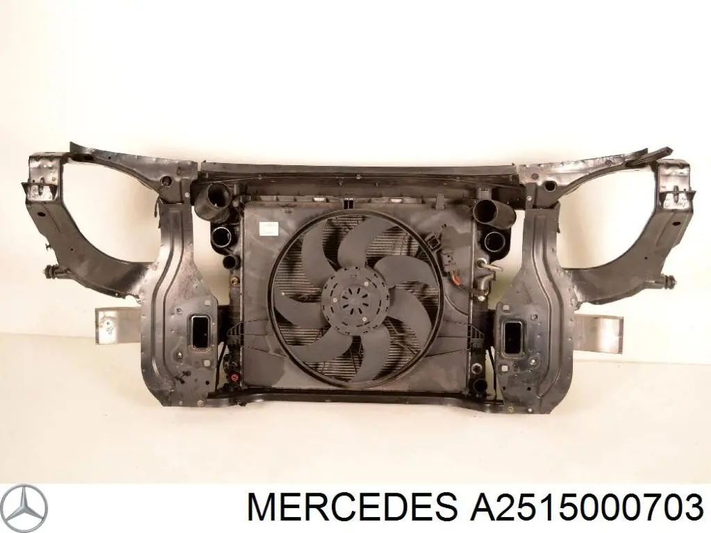 A2515000703 Mercedes radiador refrigeración del motor