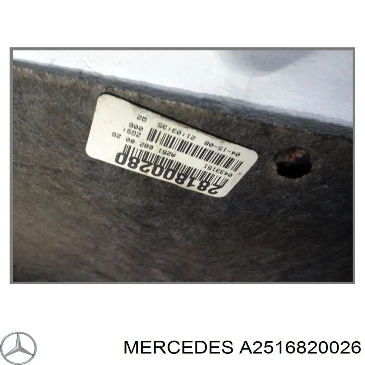  Aislamiento Para Campana para Mercedes R W251