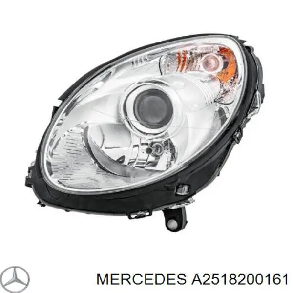  Faro izquierdo para Mercedes R W251