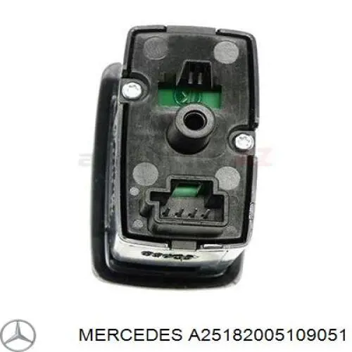 A25182005109051 Mercedes unidad de control elevalunas delantera derecha