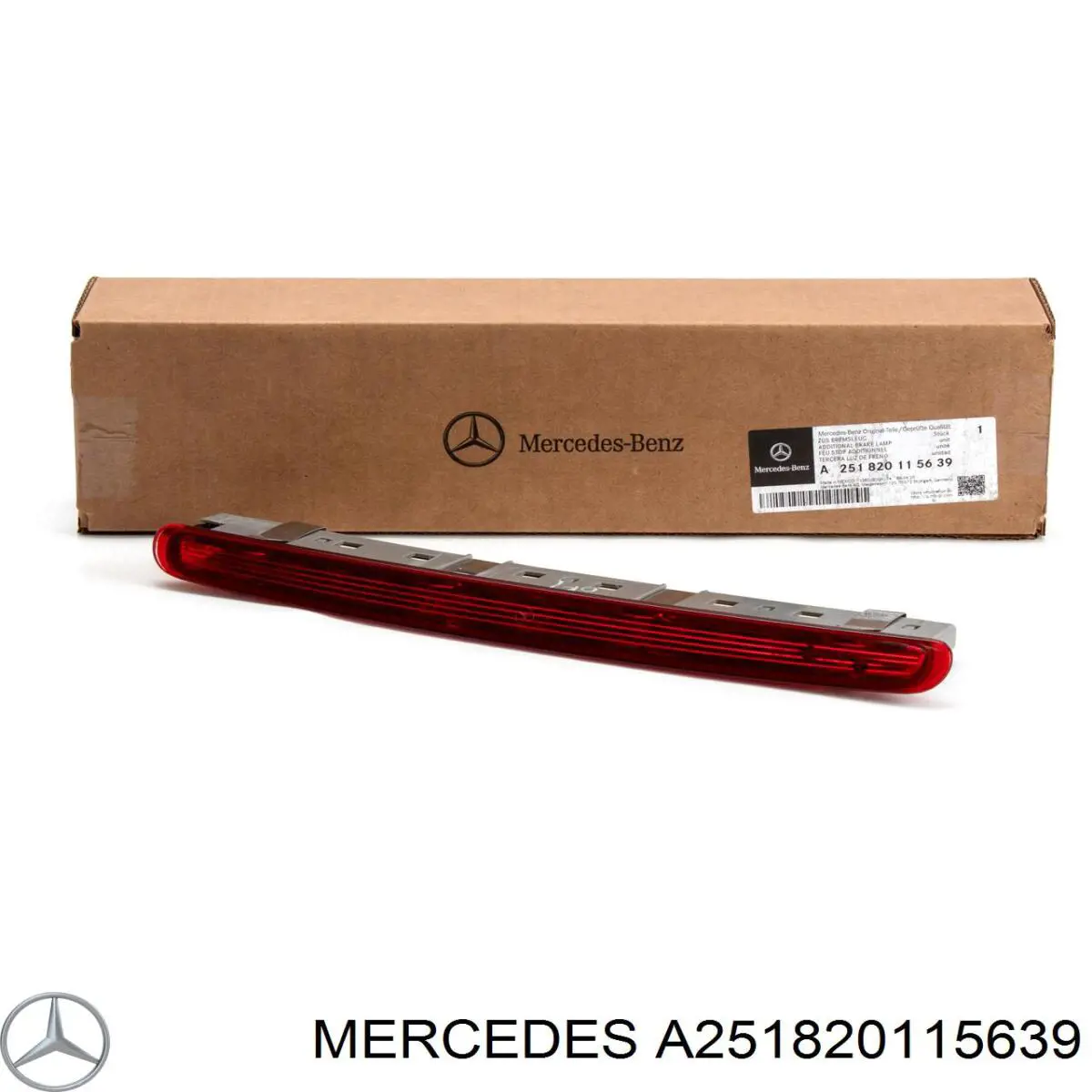 A251820115639 Mercedes lampara de luz de freno adicional