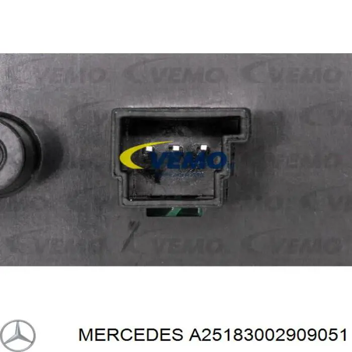 25183002909051 Mercedes unidad de control elevalunas delantera izquierda