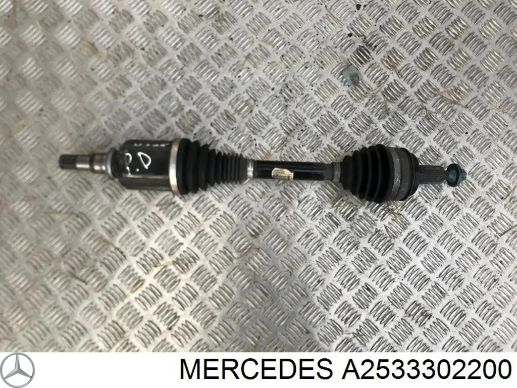 A253330220064 Mercedes árbol de transmisión delantero derecho