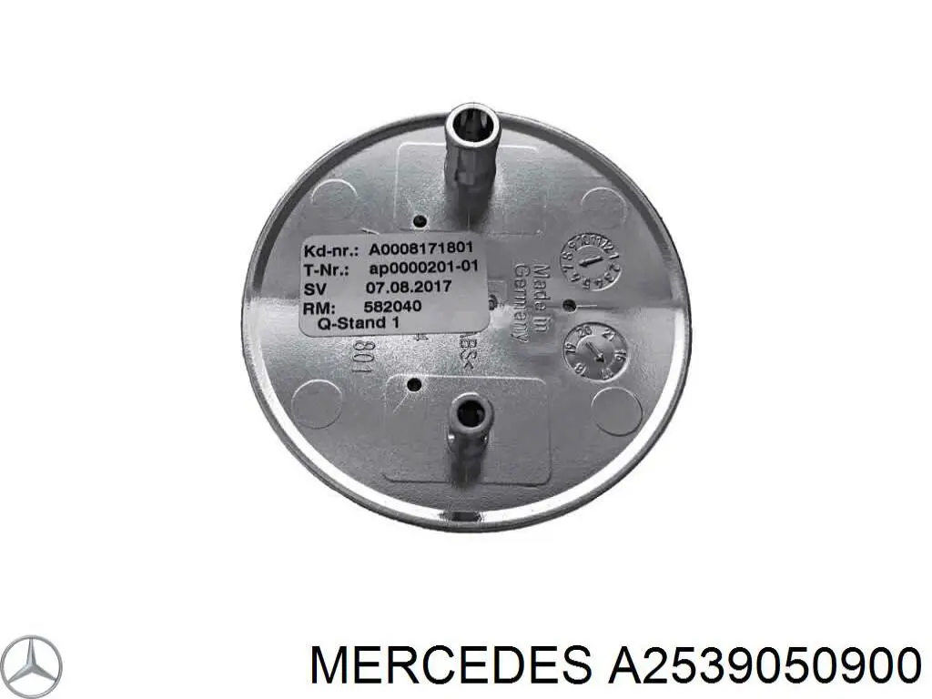 A2539050900 Mercedes modulo de control de faros (ecu)