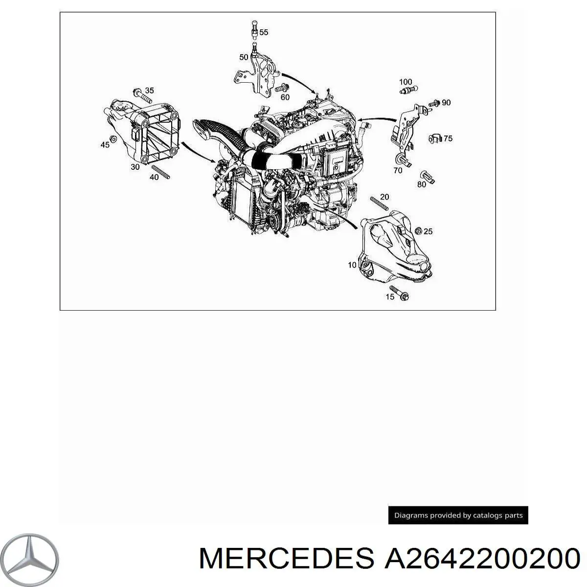 A2642200200 Mercedes 