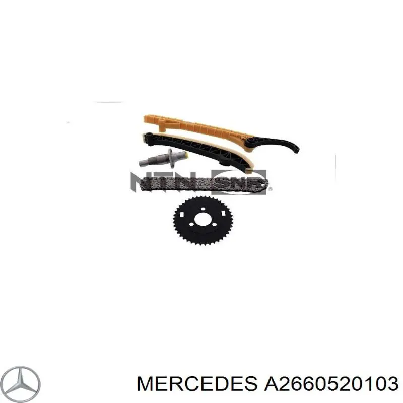  Rueda dentada, cigüeñal para Mercedes B W245