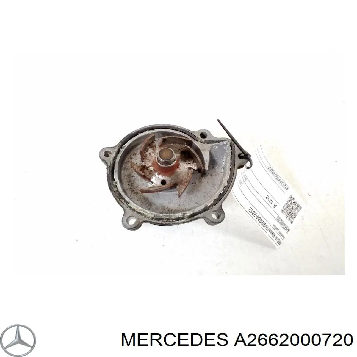 A2662000720 Mercedes bomba de agua