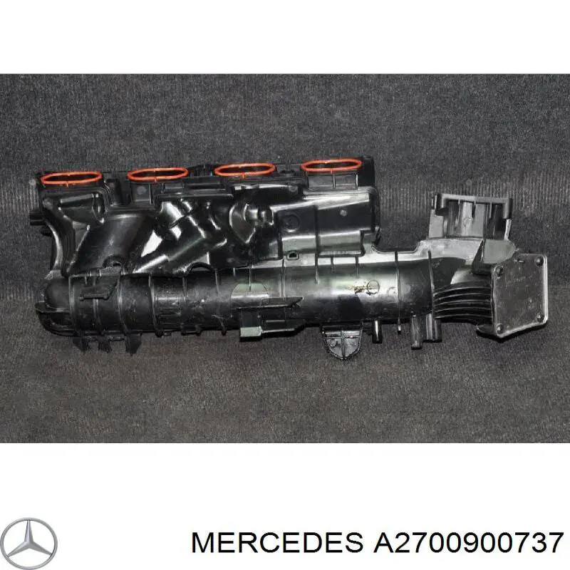 A2700900737 Mercedes colector de admisión, suministro de aire