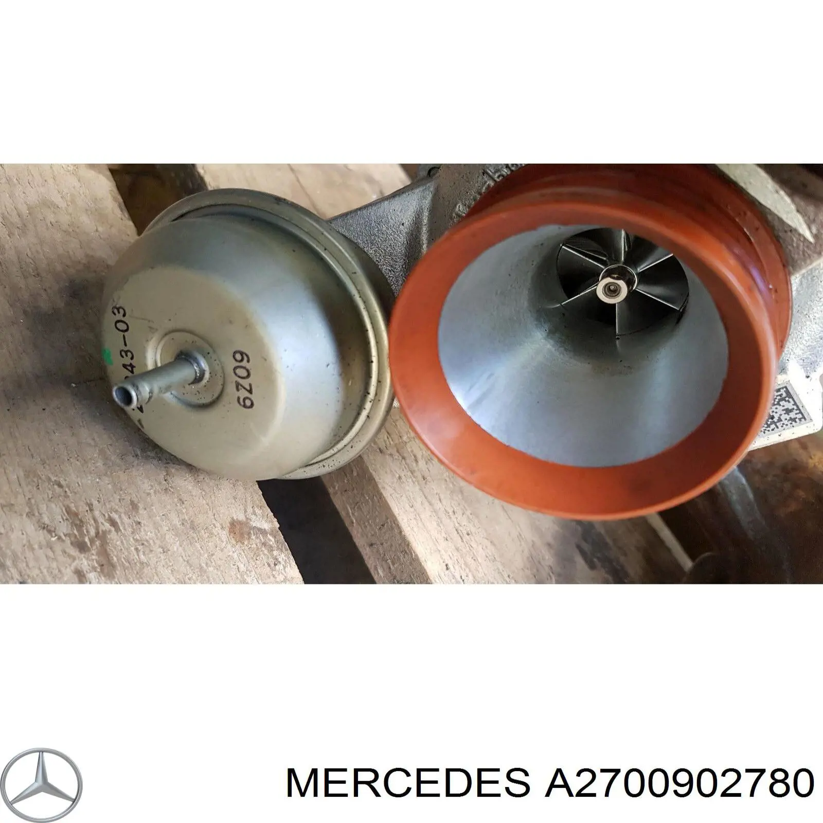 A2700902780 Mercedes turbocompresor