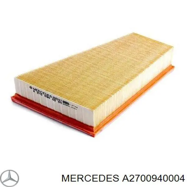 A2700940004 Mercedes filtro de aire