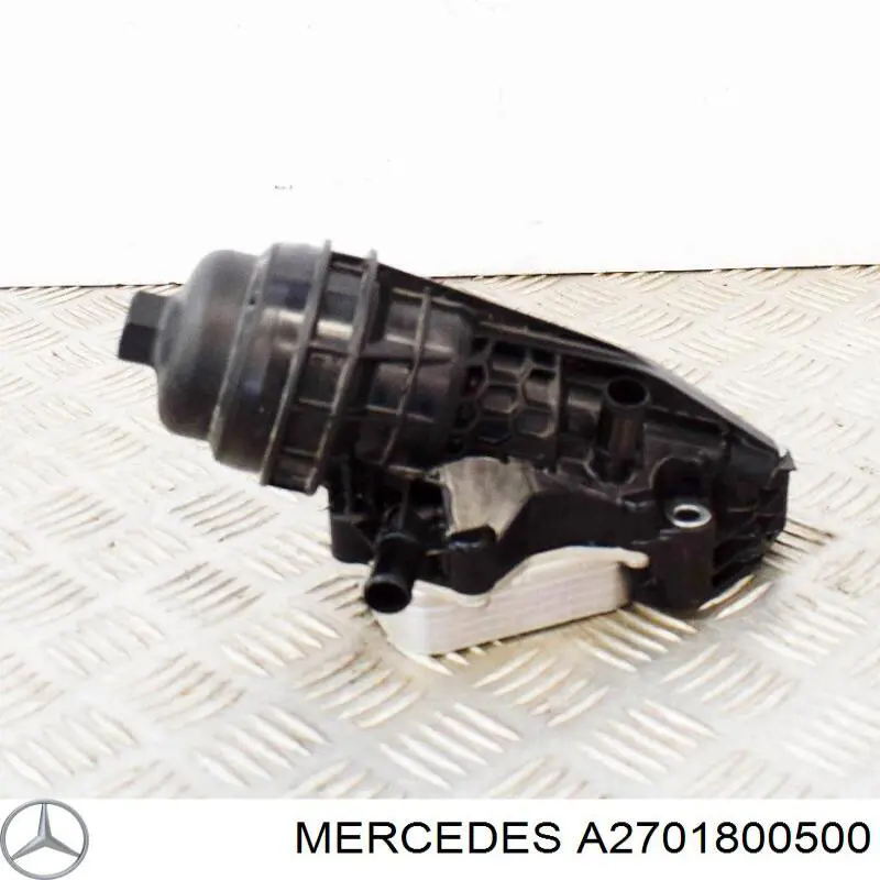 A2701800500 Mercedes caja, filtro de aceite