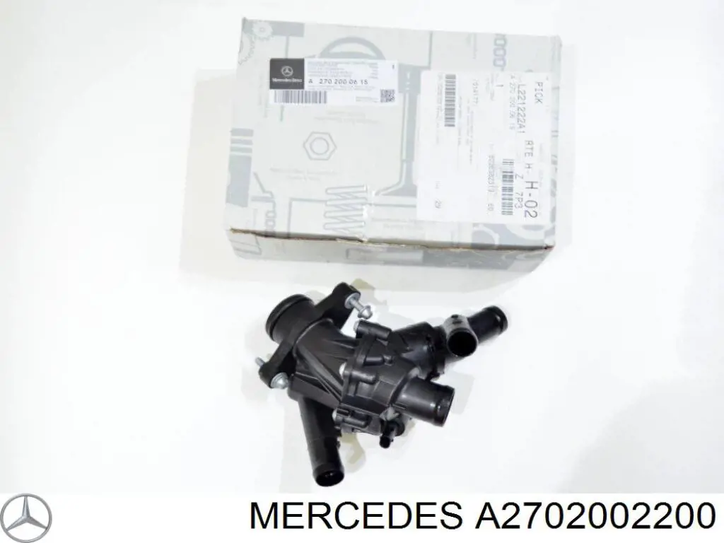 A2702002200 Mercedes termostato, refrigerante