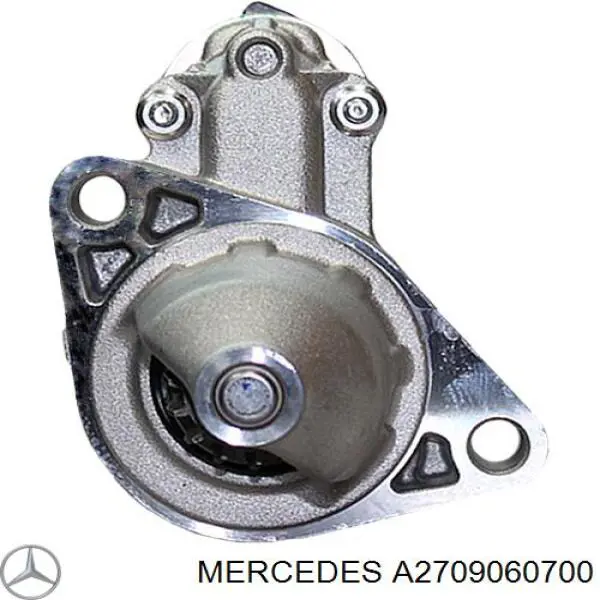 A270906070080 Mercedes motor de arranque