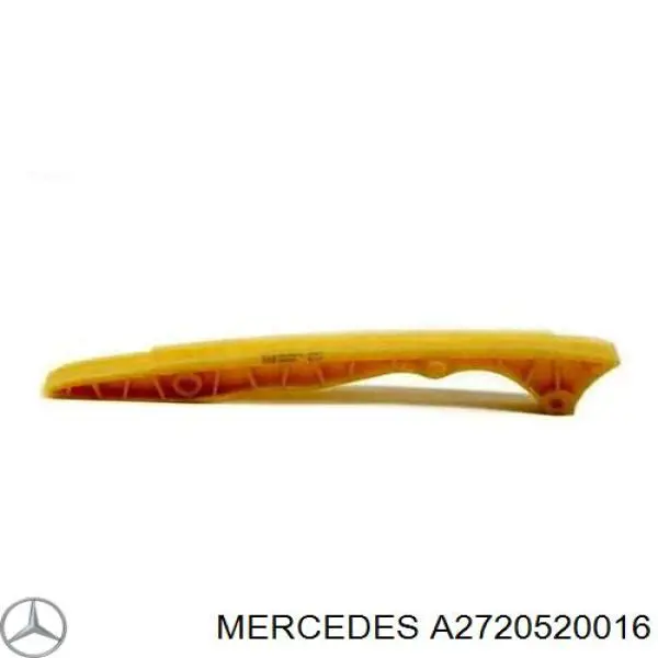 A2720520016 Mercedes carril de deslizamiento, cadena de distribución izquierdo