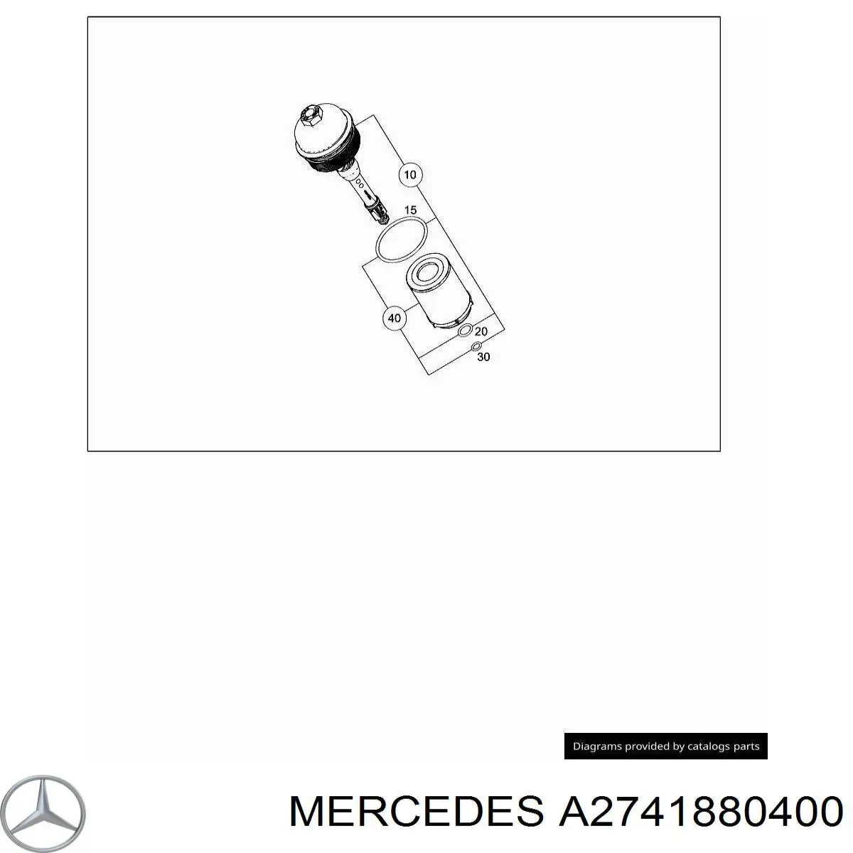 A2741880400 Mercedes 