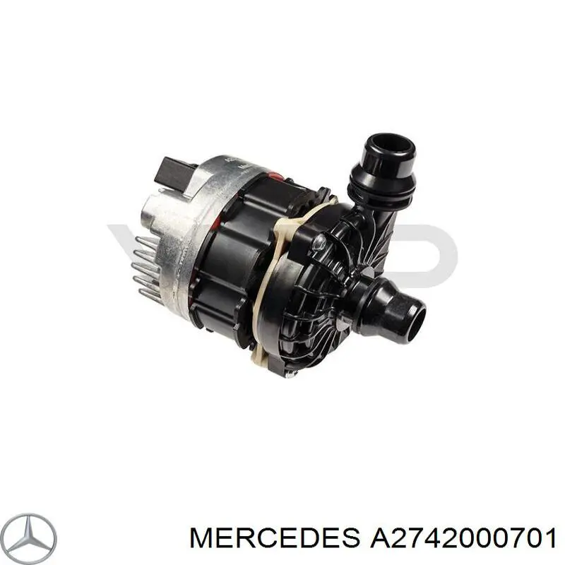 A2742000701 Mercedes bomba de agua