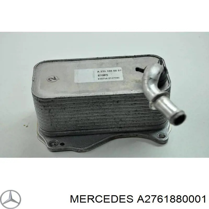 A2761880001 Mercedes radiador de aceite