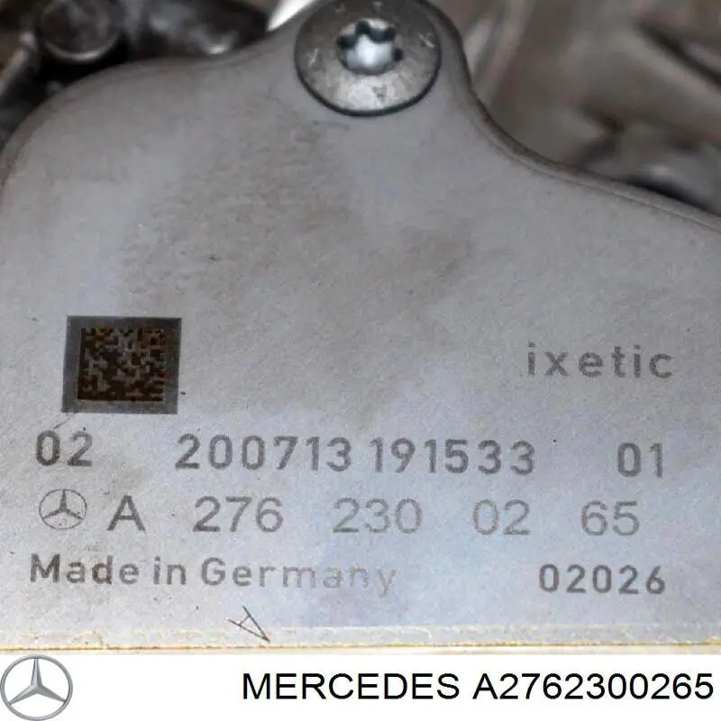 2762300265 Mercedes bomba de vacío