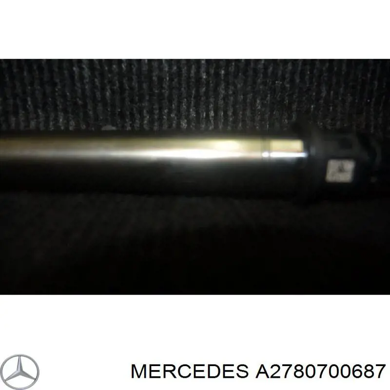 A2780700687 Mercedes inyector de combustible