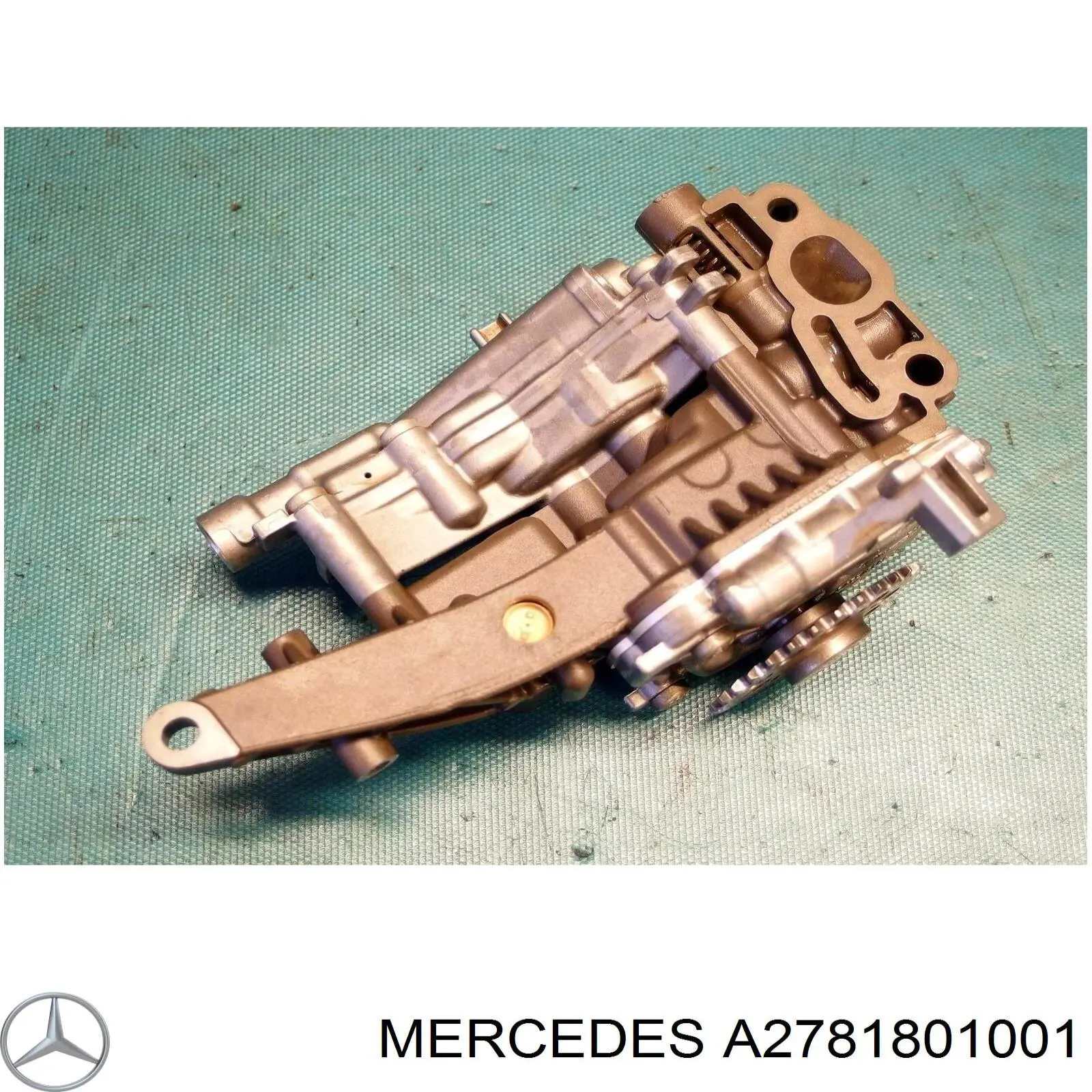 A2781800901 Mercedes bomba de aceite