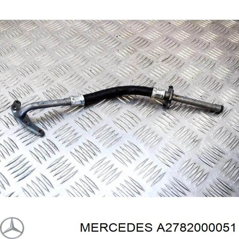  Conducto aceite, turbocompresor, alimentación para Mercedes GL X166