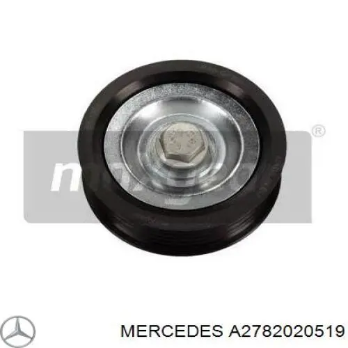 A2782020519 Mercedes polea inversión / guía, correa poli v