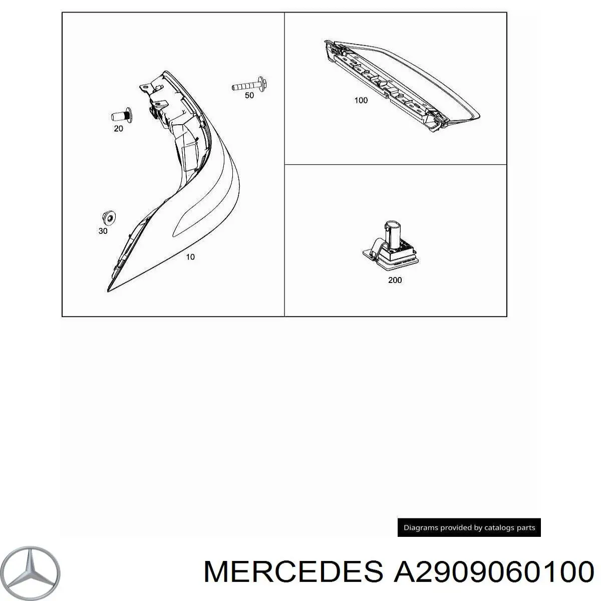 2909060100 Mercedes 