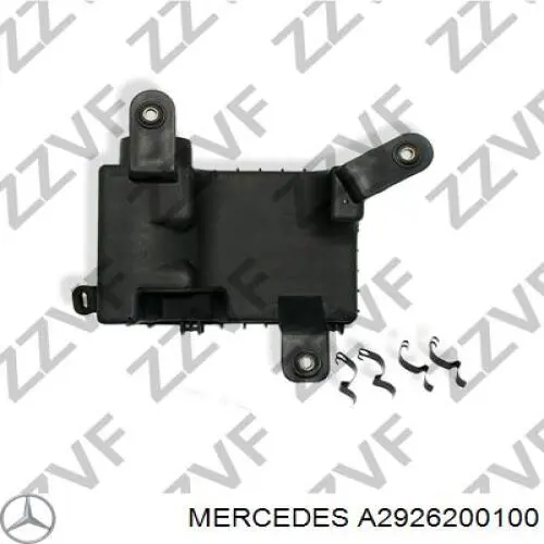  Soporte de radiador izquierdo (panel de montaje para foco) para Mercedes ML/GLE W166