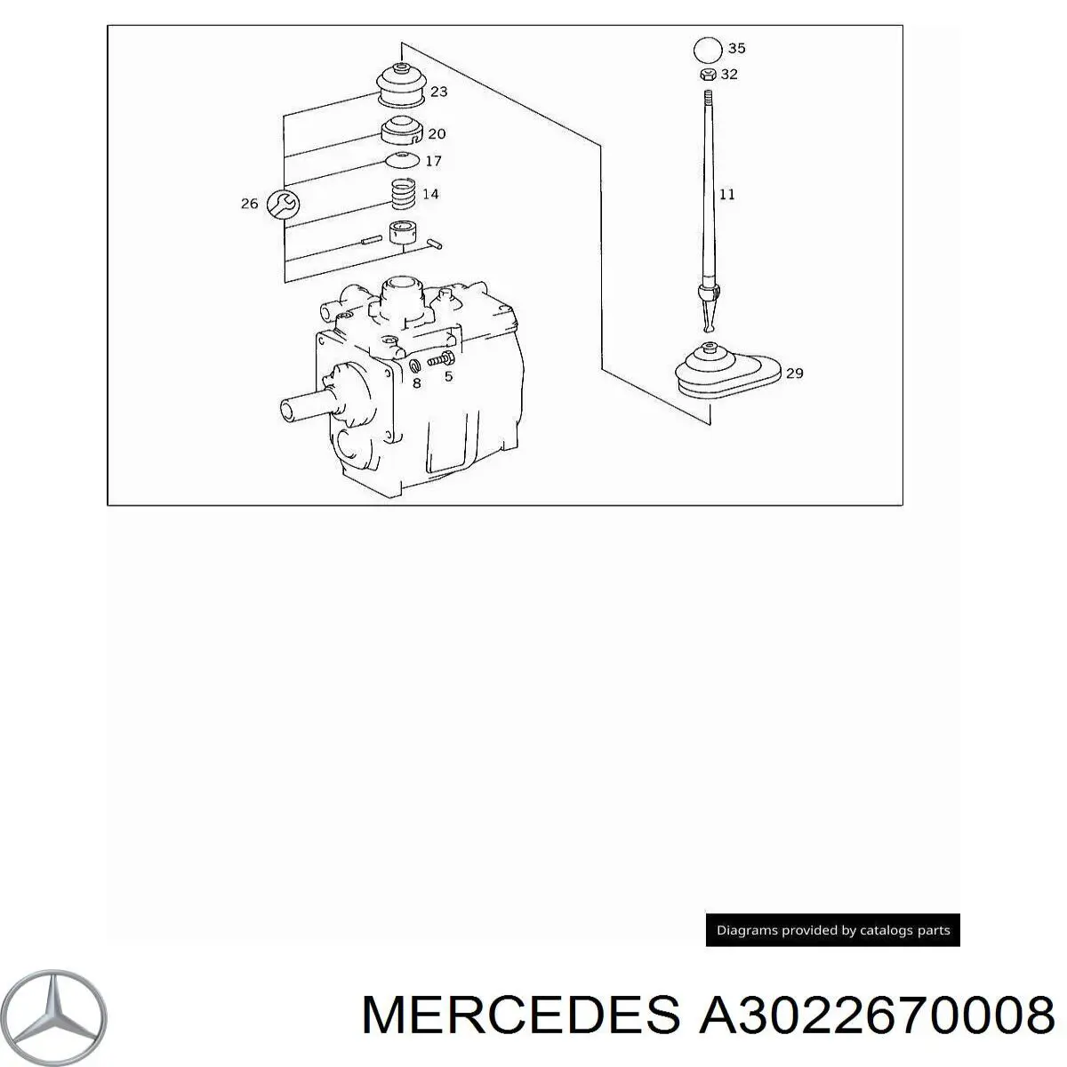 3022670008 Mercedes 