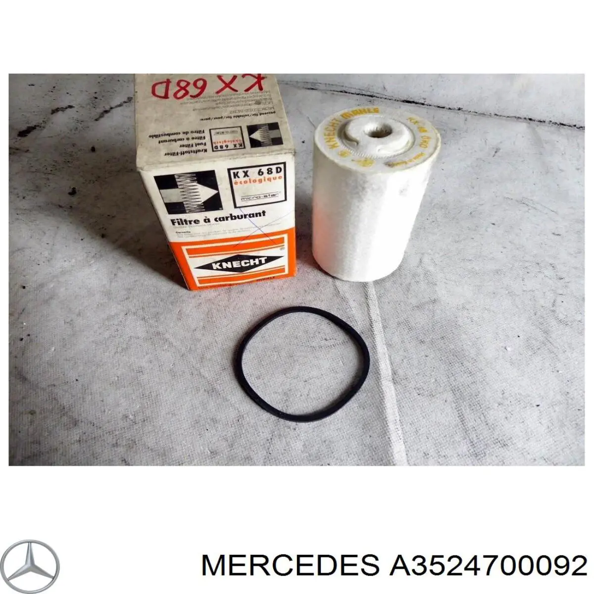 A3524700092 Mercedes filtro combustible