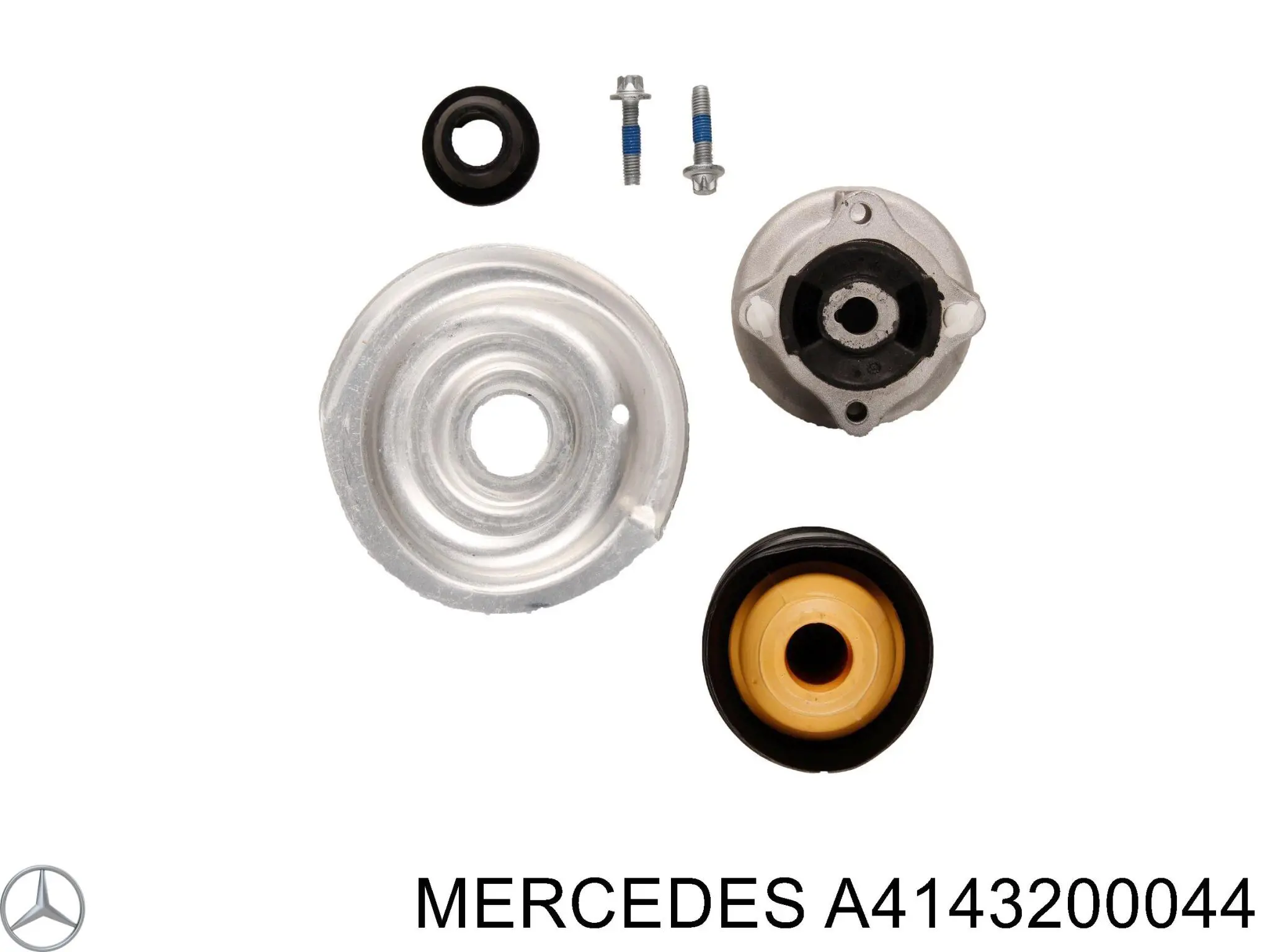 4143200044 Mercedes soporte amortiguador delantero