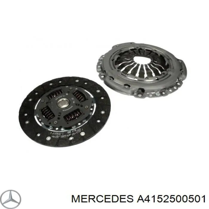 A4152500501 Mercedes kit de embrague (3 partes)