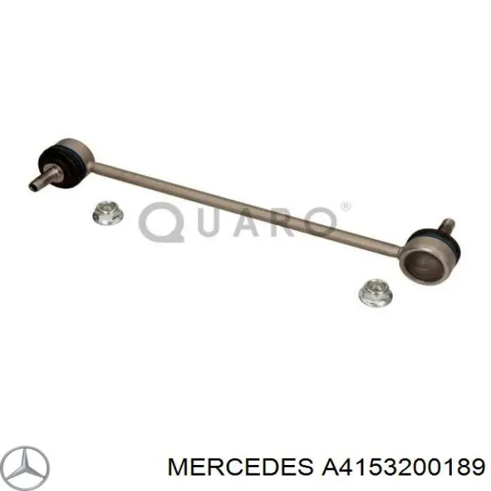 A4153200189 Mercedes soporte de barra estabilizadora delantera