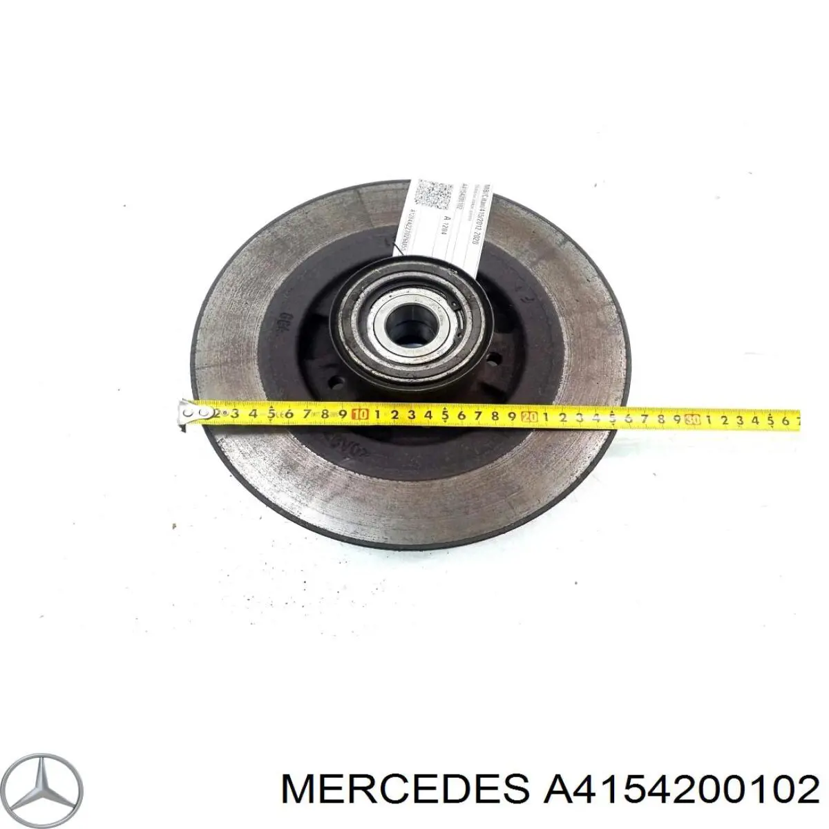 A4154200102 Mercedes disco de freno trasero