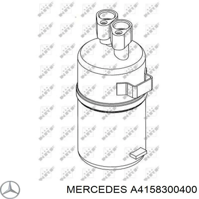 A4158300400 Mercedes receptor-secador del aire acondicionado