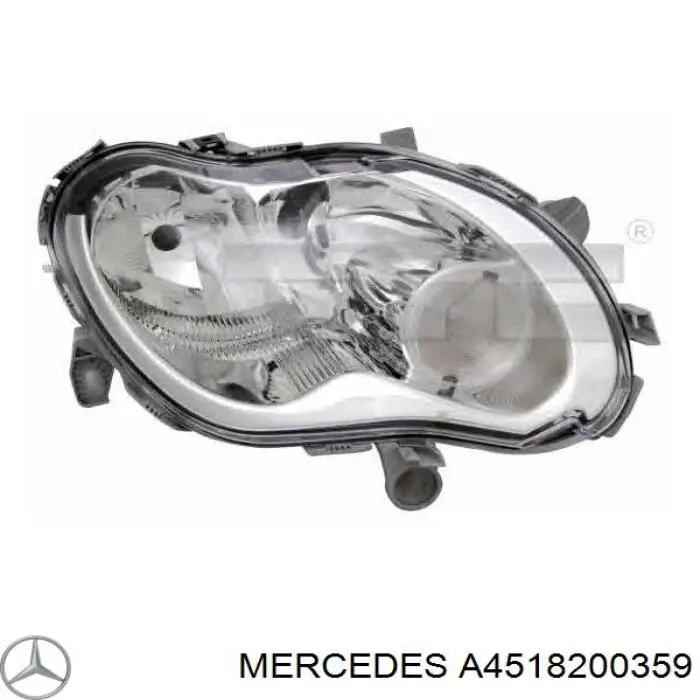 A4518200359 Mercedes faro izquierdo