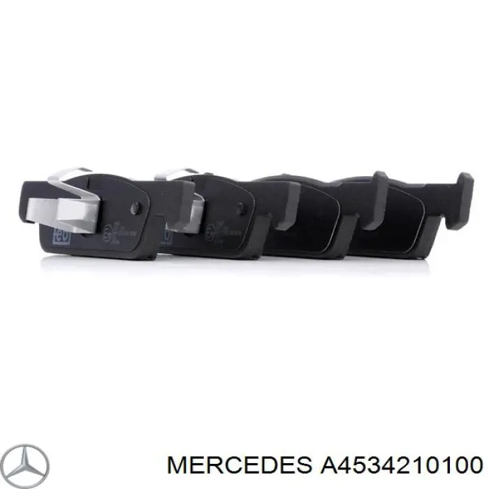 A4534210100 Mercedes pastillas de freno delanteras