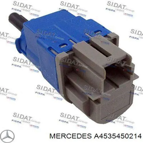 A4535450214 Mercedes interruptor de embrague