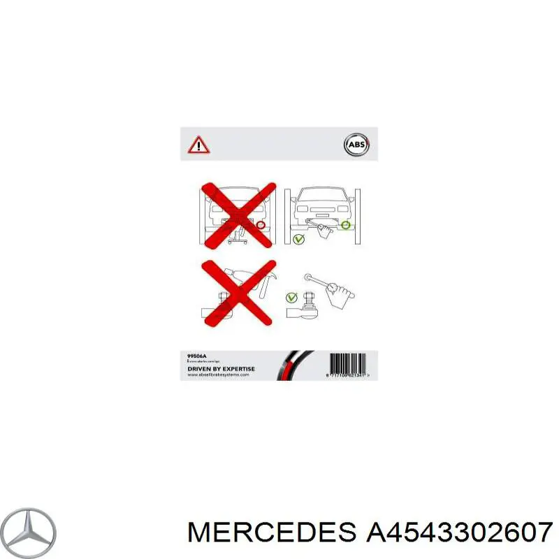 A4543302607 Mercedes 