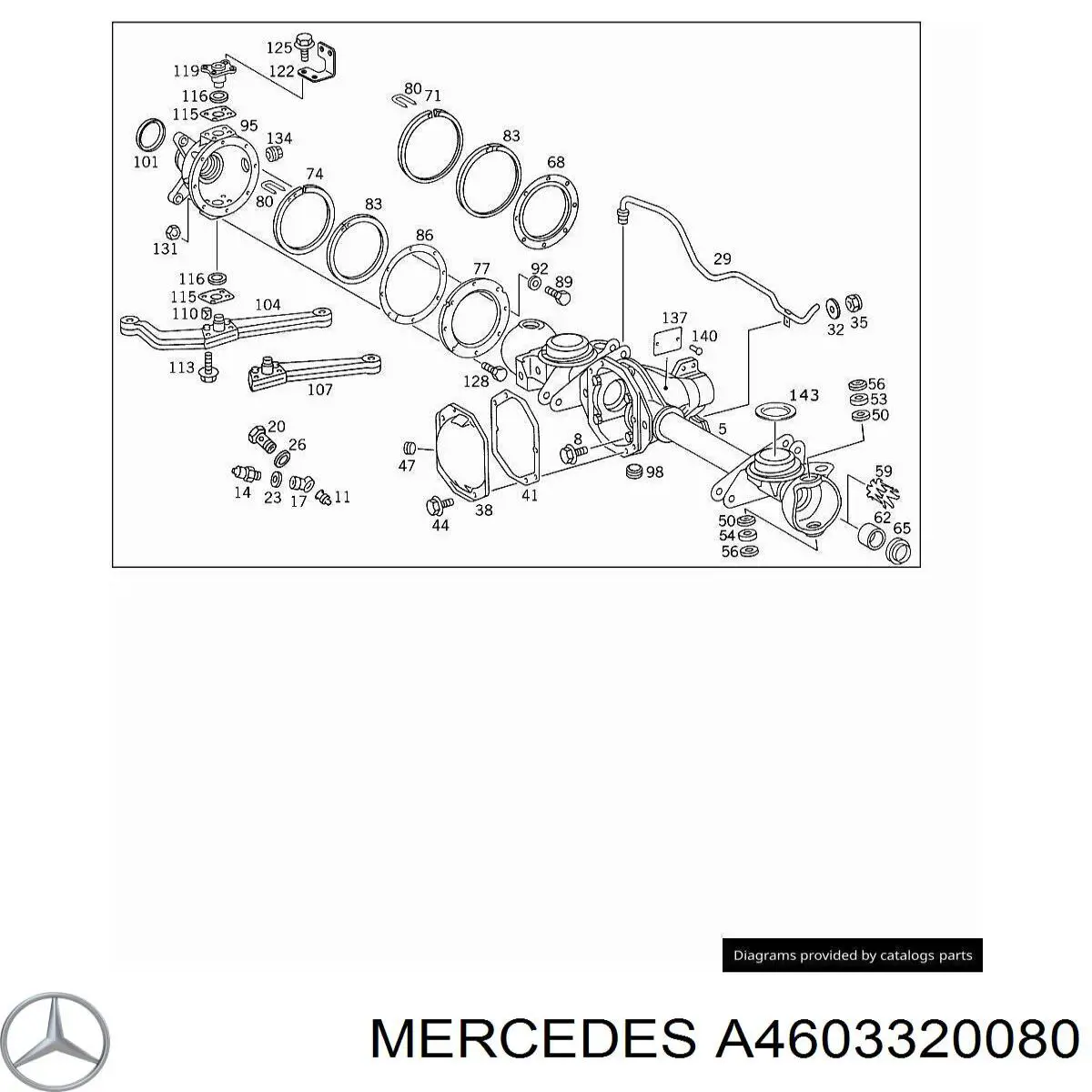 A4603320080 Mercedes 