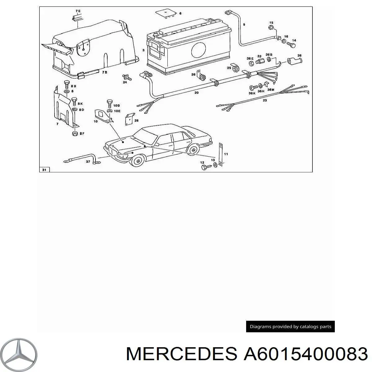 A6015400083 Mercedes 