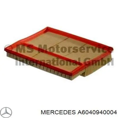 A6040940004 Mercedes filtro de aire