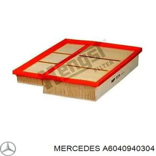 A6040940304 Mercedes filtro de aire