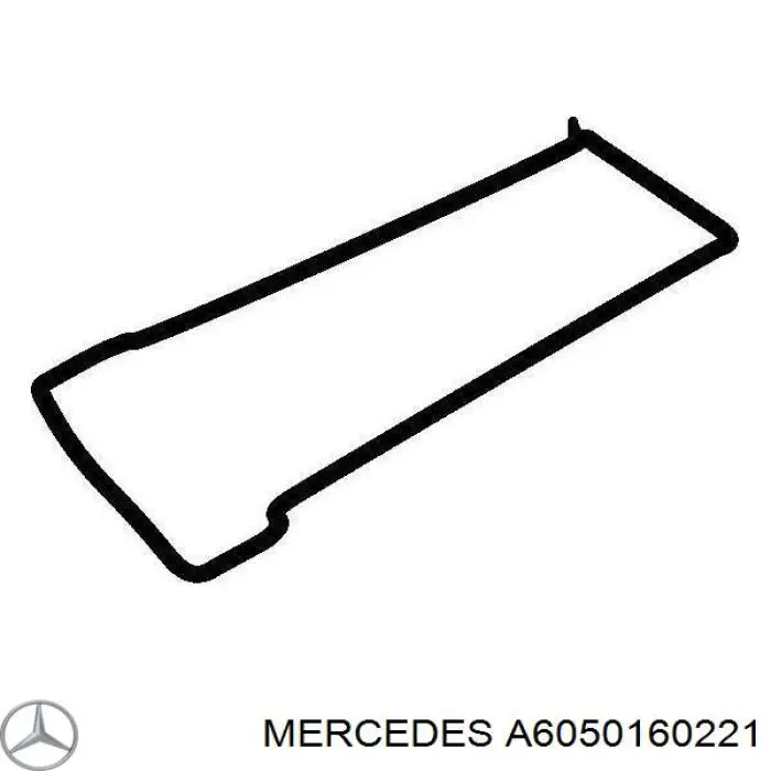 6050160221 Mercedes junta de la tapa de válvulas del motor