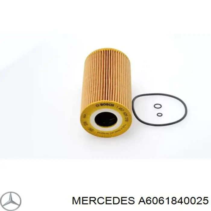 A6061840025 Mercedes filtro de aceite