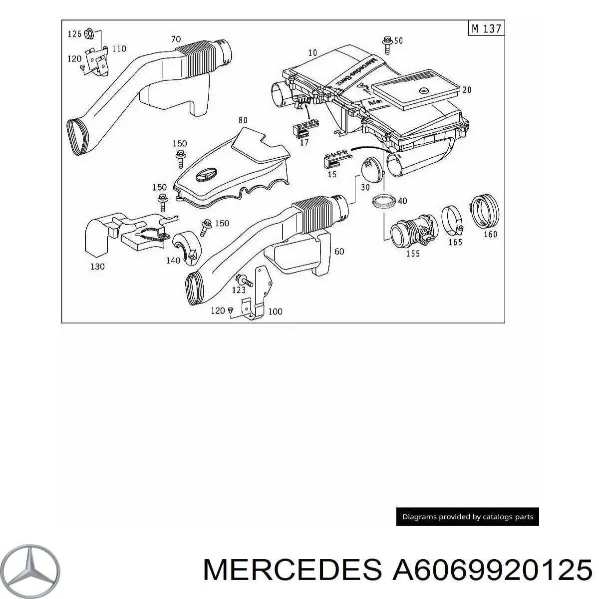 6069920125 Mercedes 