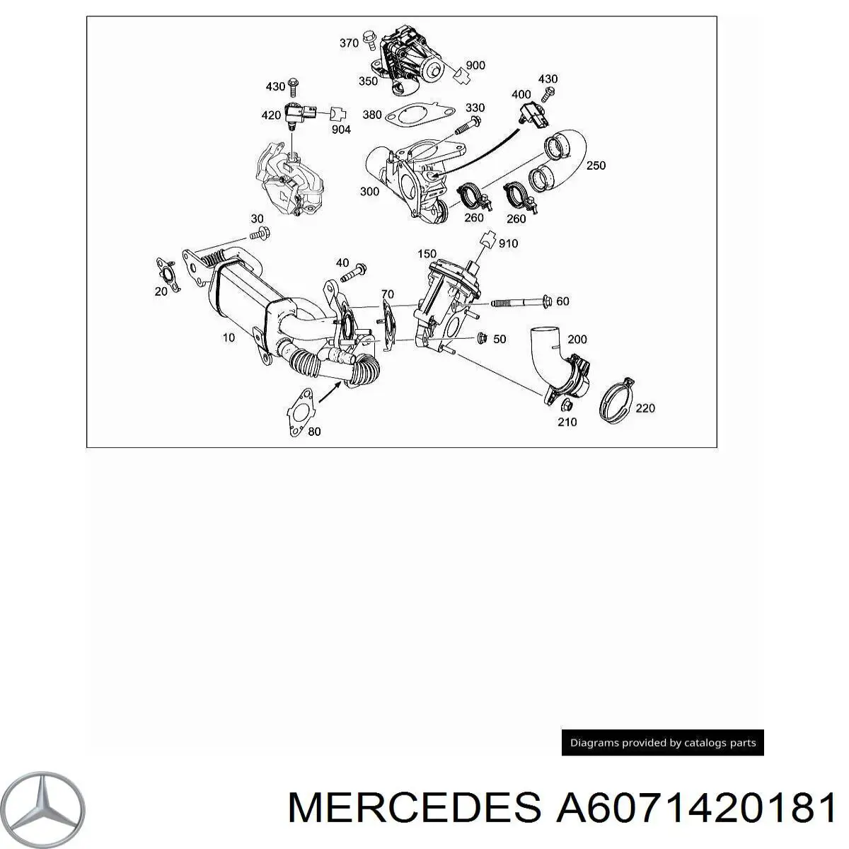  Junta de válvula AGR para Renault SANDERO 